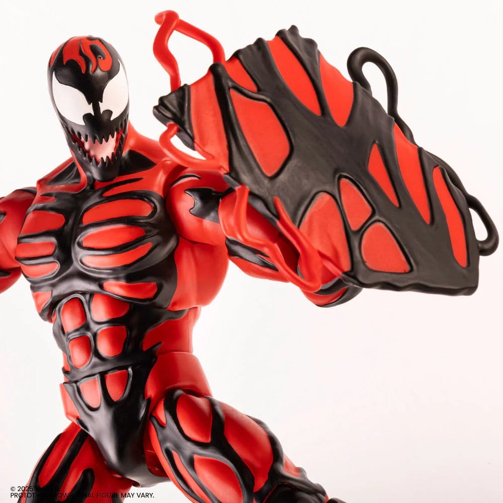 Spider-Man: Den animerade serien actionfigur 1/6 Carnage Regular Edition 30 cm Mondo