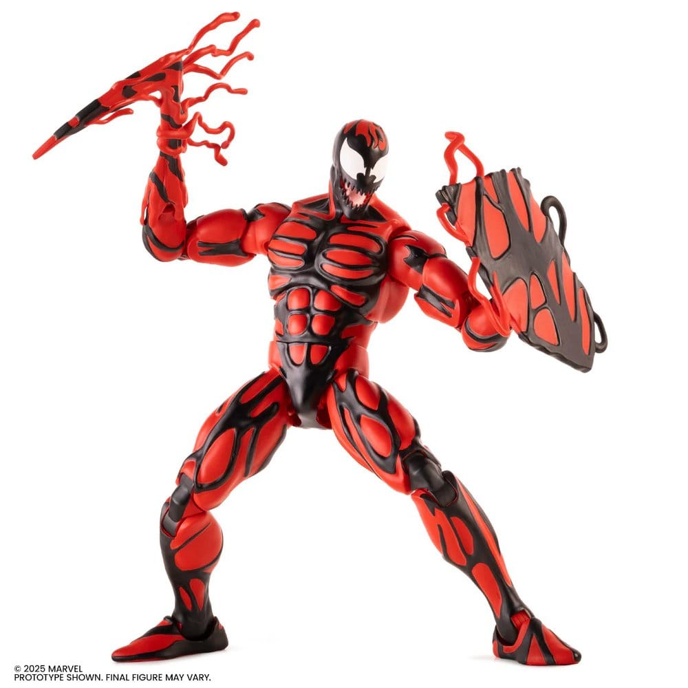 Spider-Man: Den animerade serien actionfigur 1/6 Carnage Regular Edition 30 cm Mondo