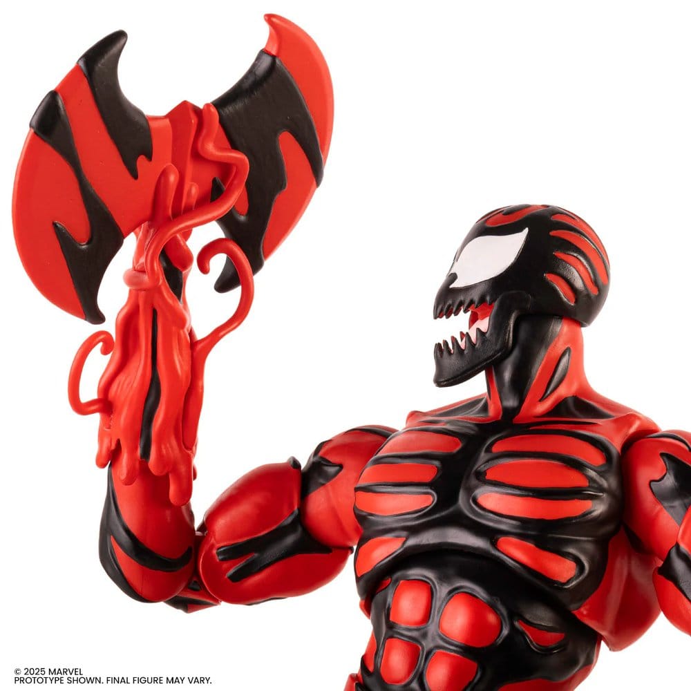 Spider-Man: Den animerade serien actionfigur 1/6 Carnage Regular Edition 30 cm Mondo