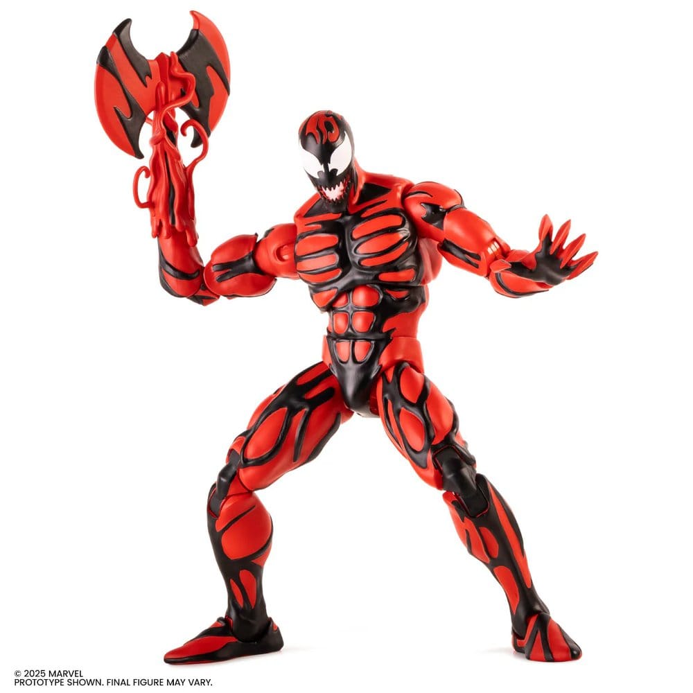 Spider-Man: Den animerade serien actionfigur 1/6 Carnage Regular Edition 30 cm Mondo