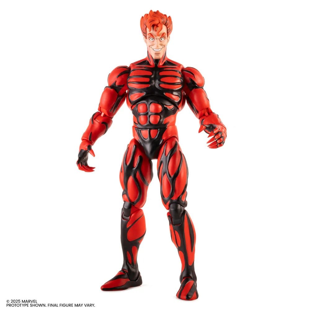 Spider-Man: Den animerade serien actionfigur 1/6 Carnage Regular Edition 30 cm Mondo