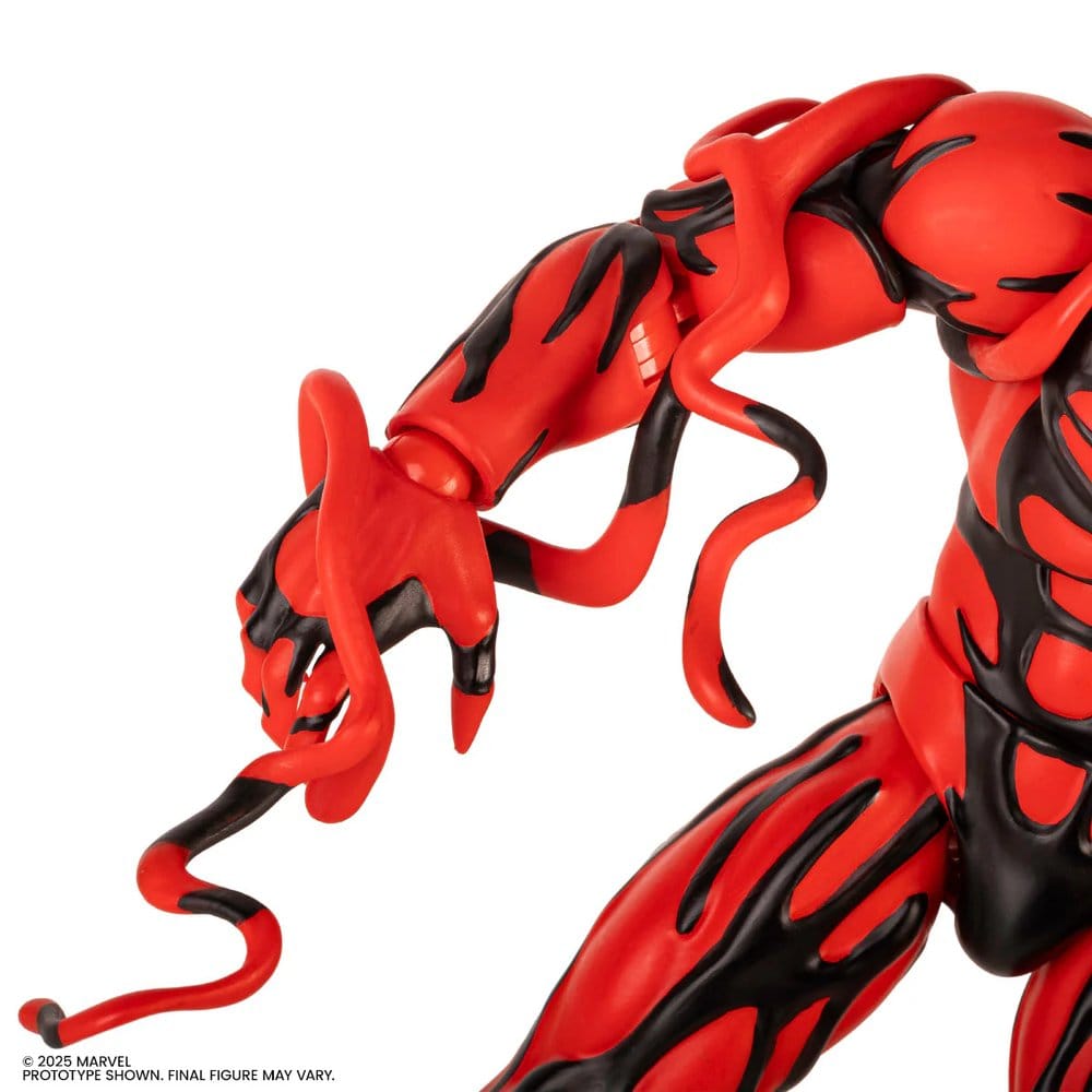 Spider-Man: Den animerade serien actionfigur 1/6 Carnage Regular Edition 30 cm Mondo
