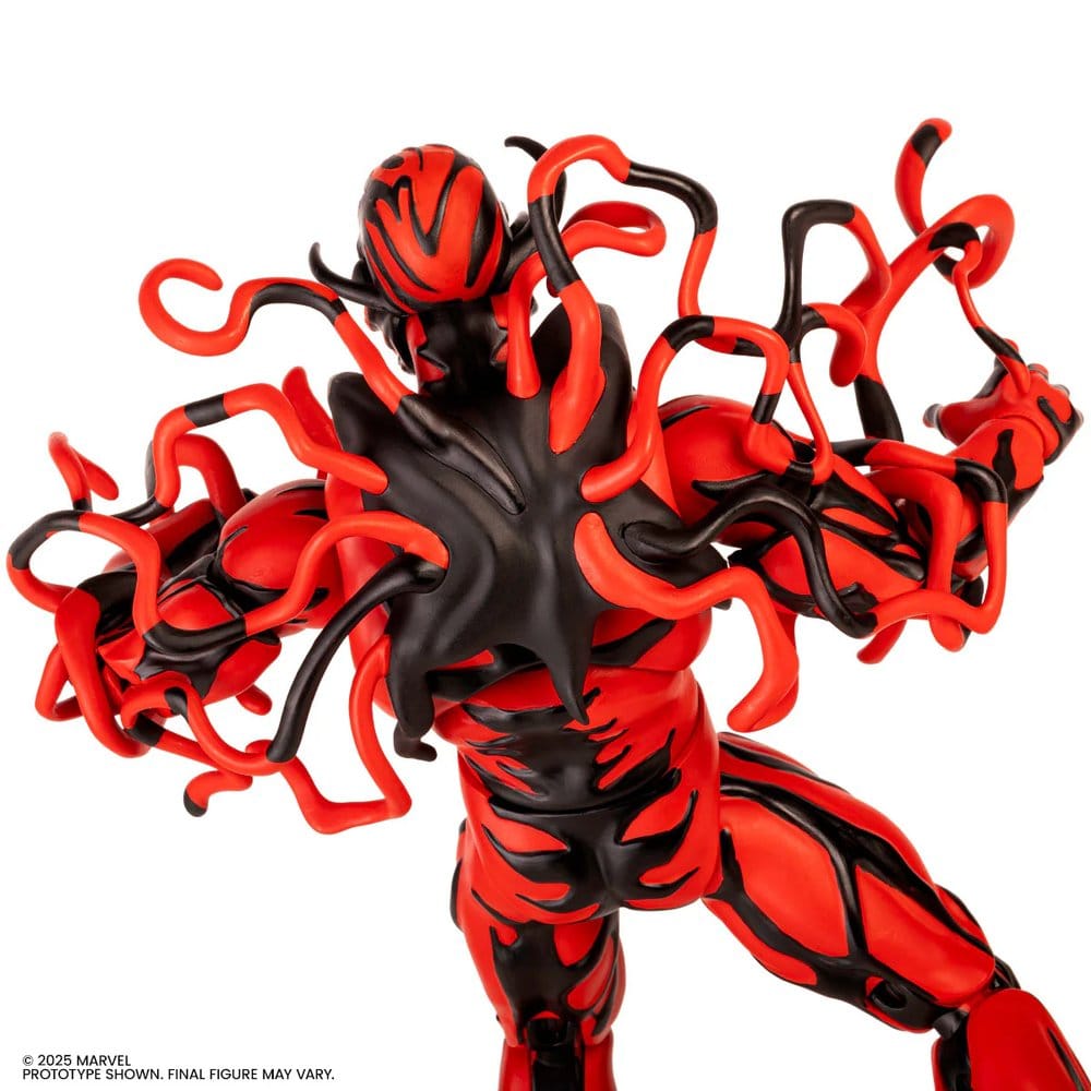 Spider-Man: Den animerade serien actionfigur 1/6 Carnage Regular Edition 30 cm Mondo