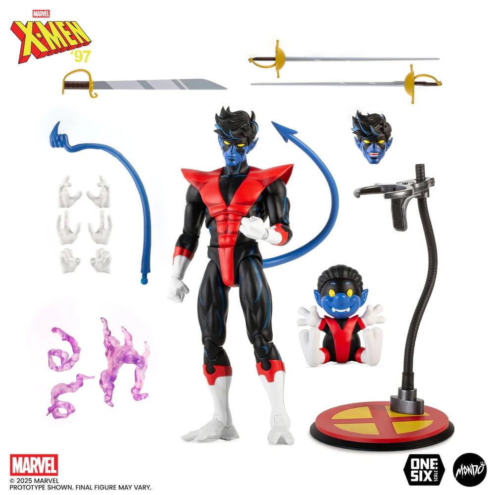 X-Men '97 Action Figur 1/6 Nightcrawler 27 cm Mondo