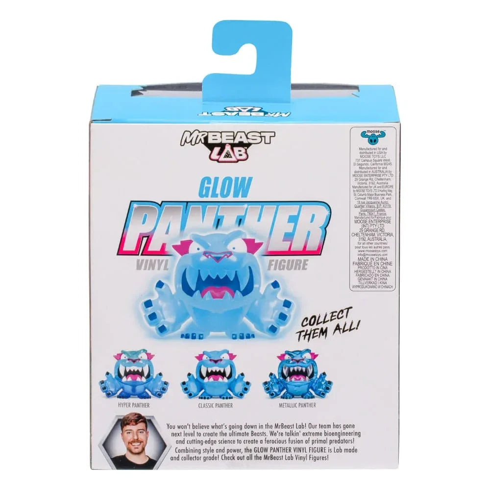 Mr. Beast Vinyl Figure Glow Panther 9 cm Moose Toys