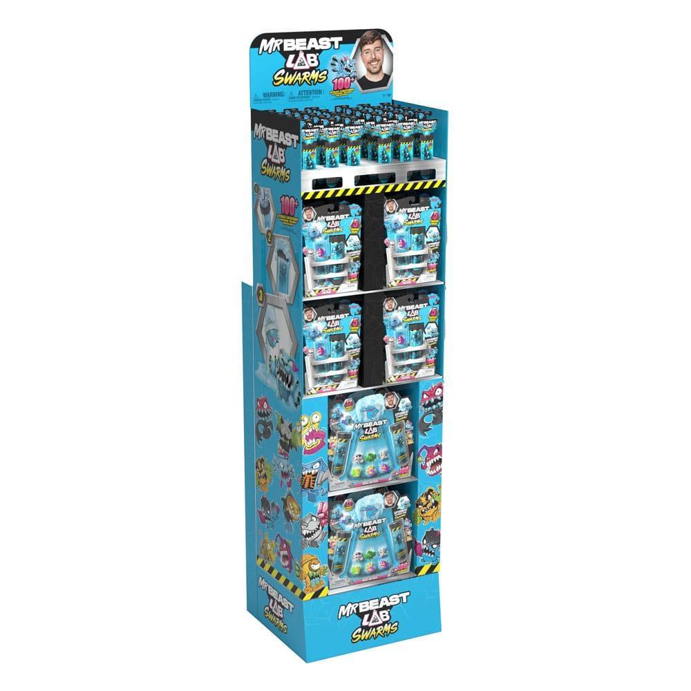 Mr. Beast Lab Swarms Mini Actionfigurer 12-pack 3 cm Display (50) Moose Toys