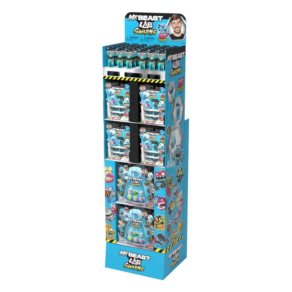Mr. Beast Lab Swarms Mini Actionfigurer 12-pack 3 cm Display (50) Moose Toys