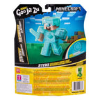 Minecraft Heroes of Goo Jit Zu Meteor Madness Stretch Figure Steve 12 cm Moose Toys