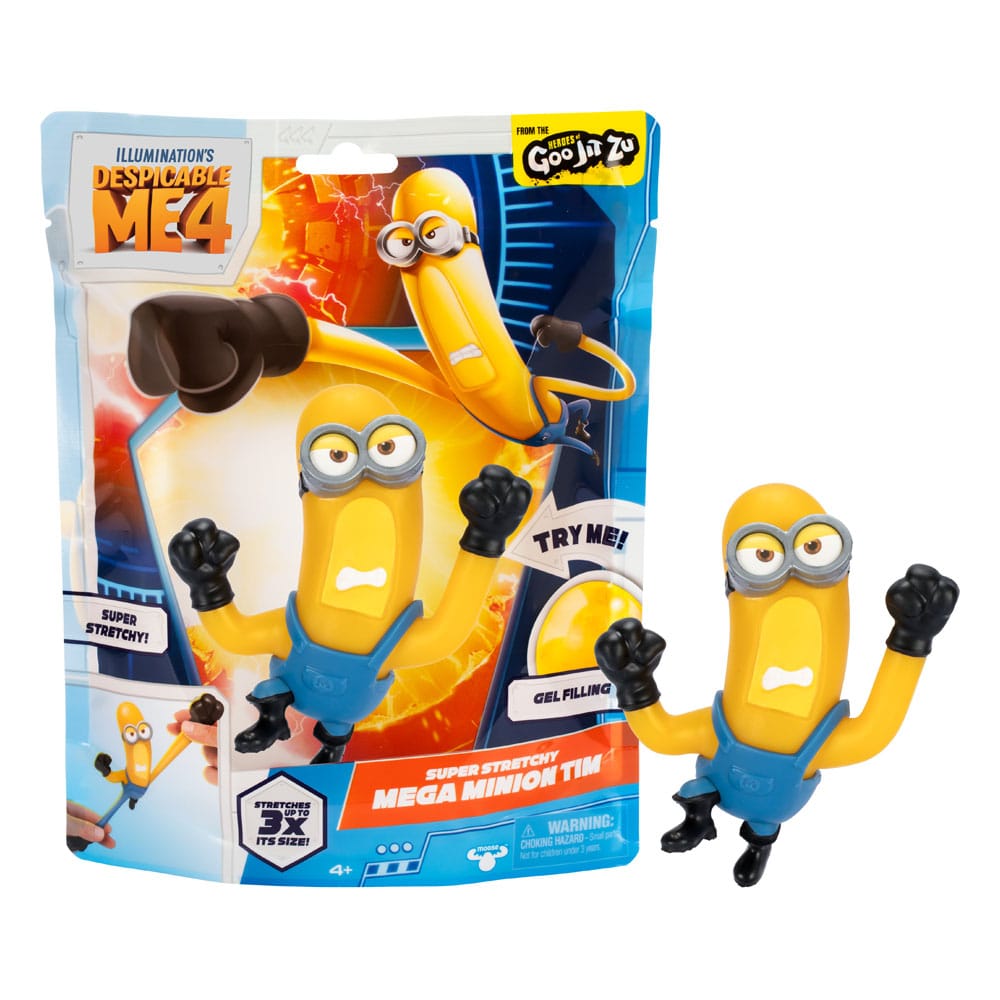 Despicable Me 4 Stretchy Hero Figur Tim 12 cm Moose Toys