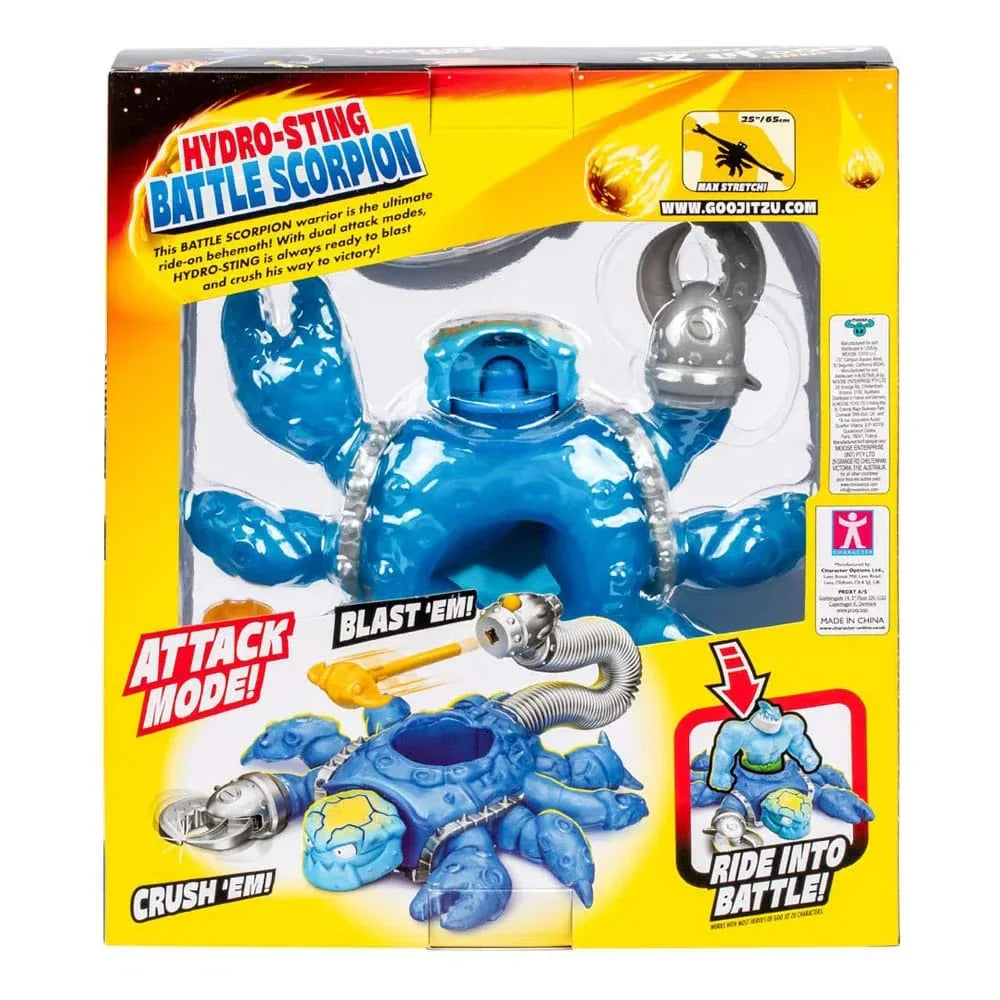 Heroes of Goo Jit Zu Meteor Madness Stretch Figur - Battle Scorpion Hydro Sting 22 cm Moose Toys