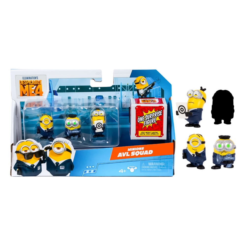 Despicable Me 4 Figur 4-Pack - 5 cm Moose Toys
