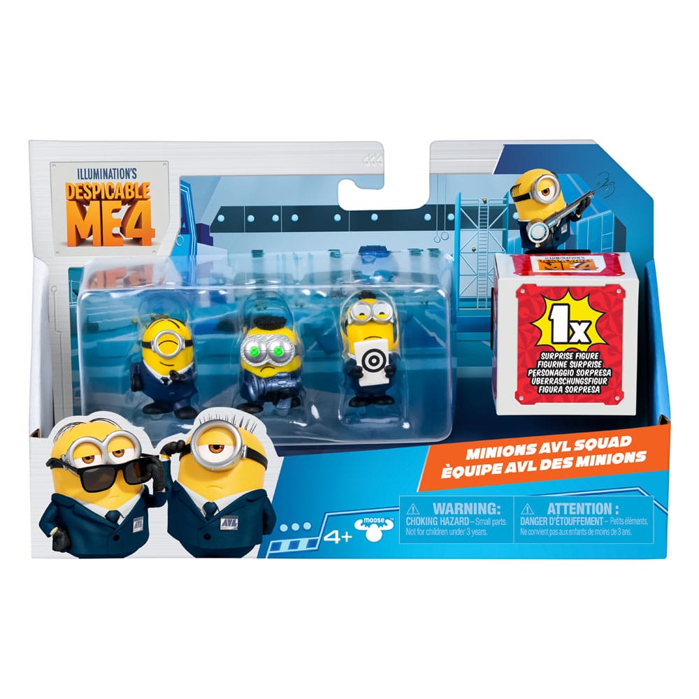 Despicable Me 4 Figur 4-Pack - 5 cm Moose Toys
