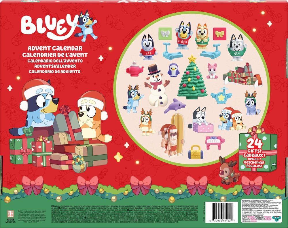 Bluey Advent Calendar Mini Figures Moose Toys