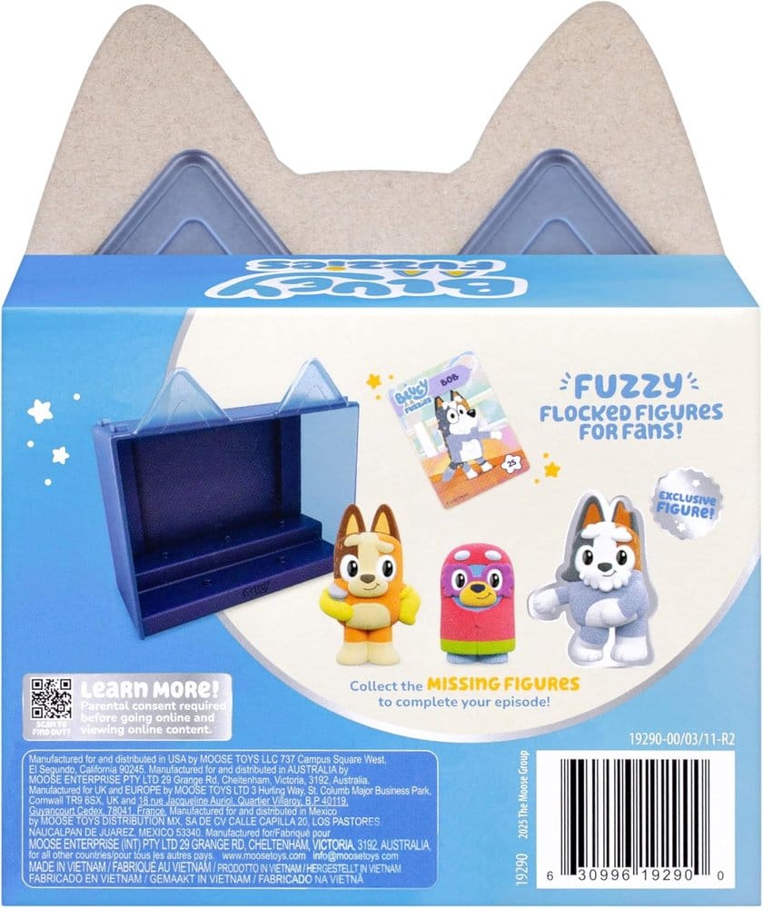 Bluey Fuzzies Avsnittspaket Display (12)