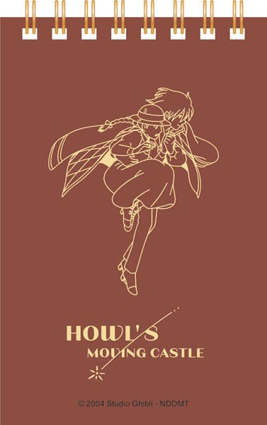 Howl's Moving Castle Memo Pad Sophie & Hauru Movic
