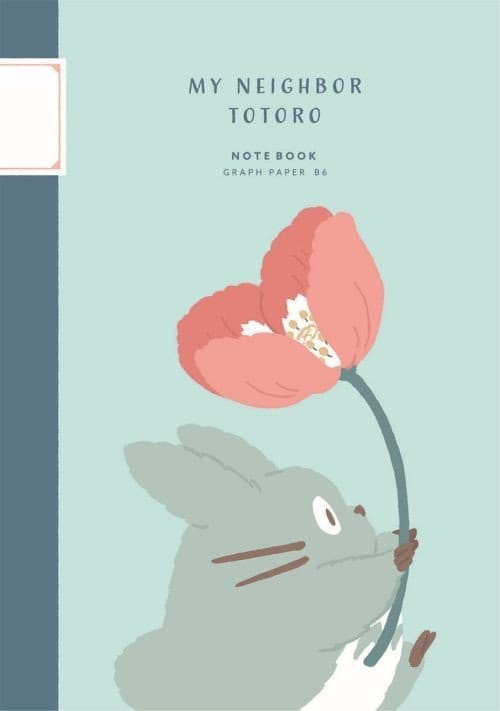Min Granne Totoro Anteckningsblock Totoro Vallmofärg