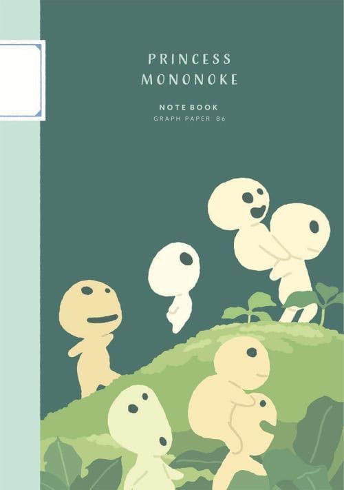 Princess Mononoke Anteckningsblock Kodama Movic