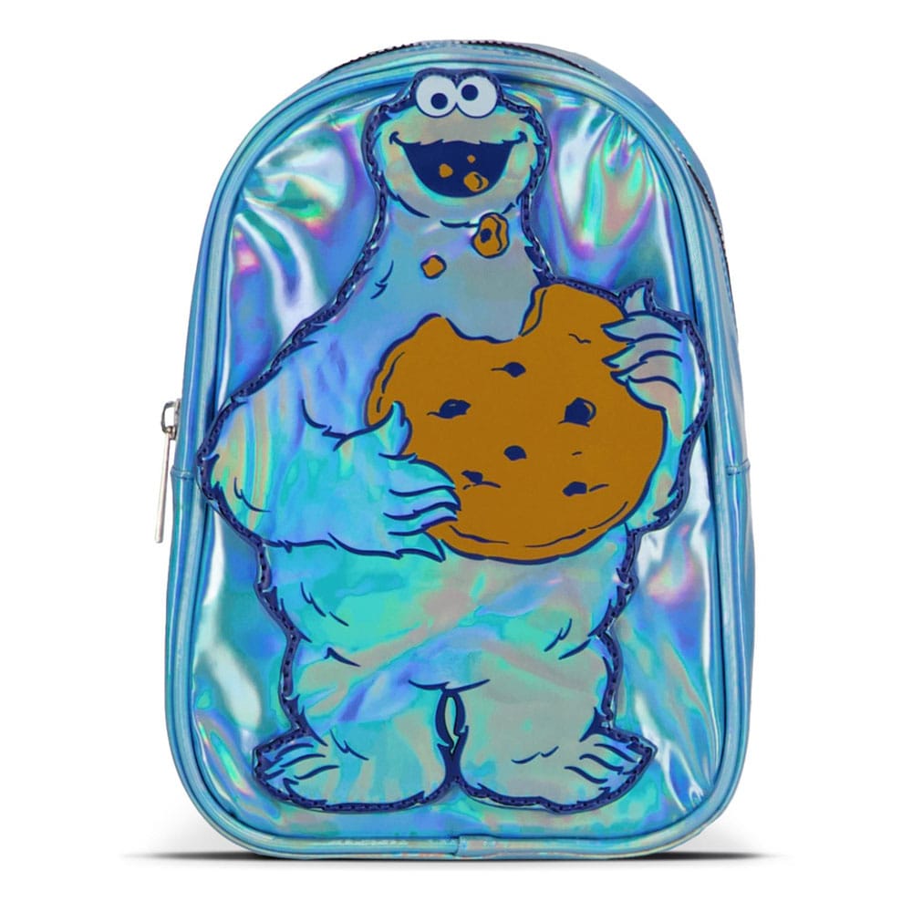 Sesame Street Mini Ryggsäck Cookie Monster Shiny Difuzed