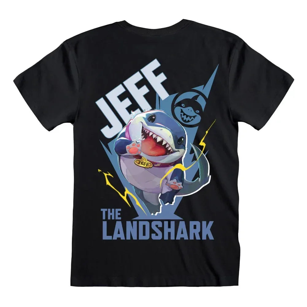 Marvel Rivals T-Shirt Jeff The Land Shark Size L Heroes Inc