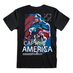 Marvel Rivals T-Shirt Captain America Size L Heroes Inc