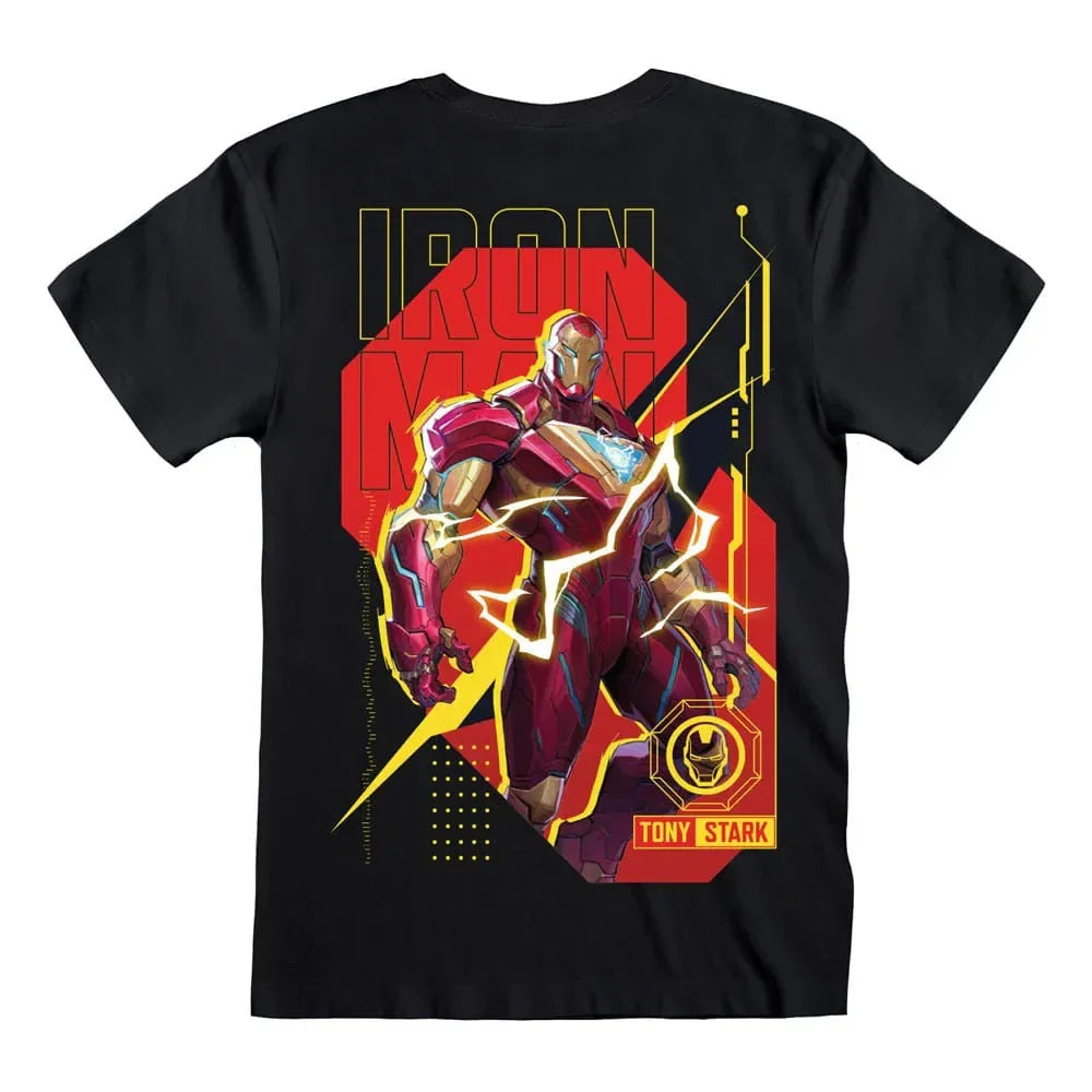 Marvel Rivals T-Shirt Iron Man Size M Heroes Inc