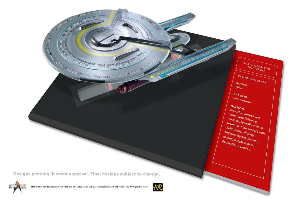 Star Trek Die-Cast Model U.S.S. Cerritos NCC-75667 10 cm