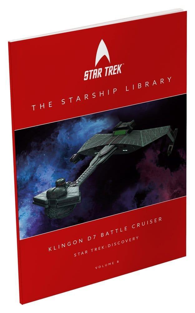 Star Trek Bibliotek Die-Cast Klingon D7 Stridskryssare 10 cm Master Replicas