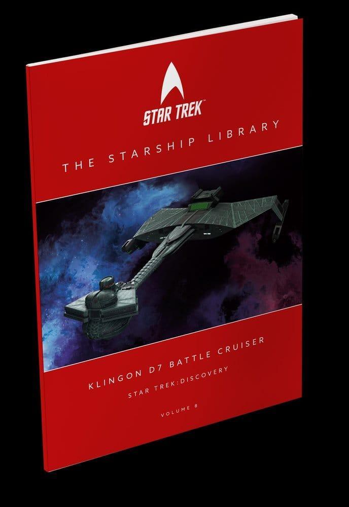 Star Trek Bibliotek Die-Cast Klingon D7 Stridskryssare 10 cm Master Replicas