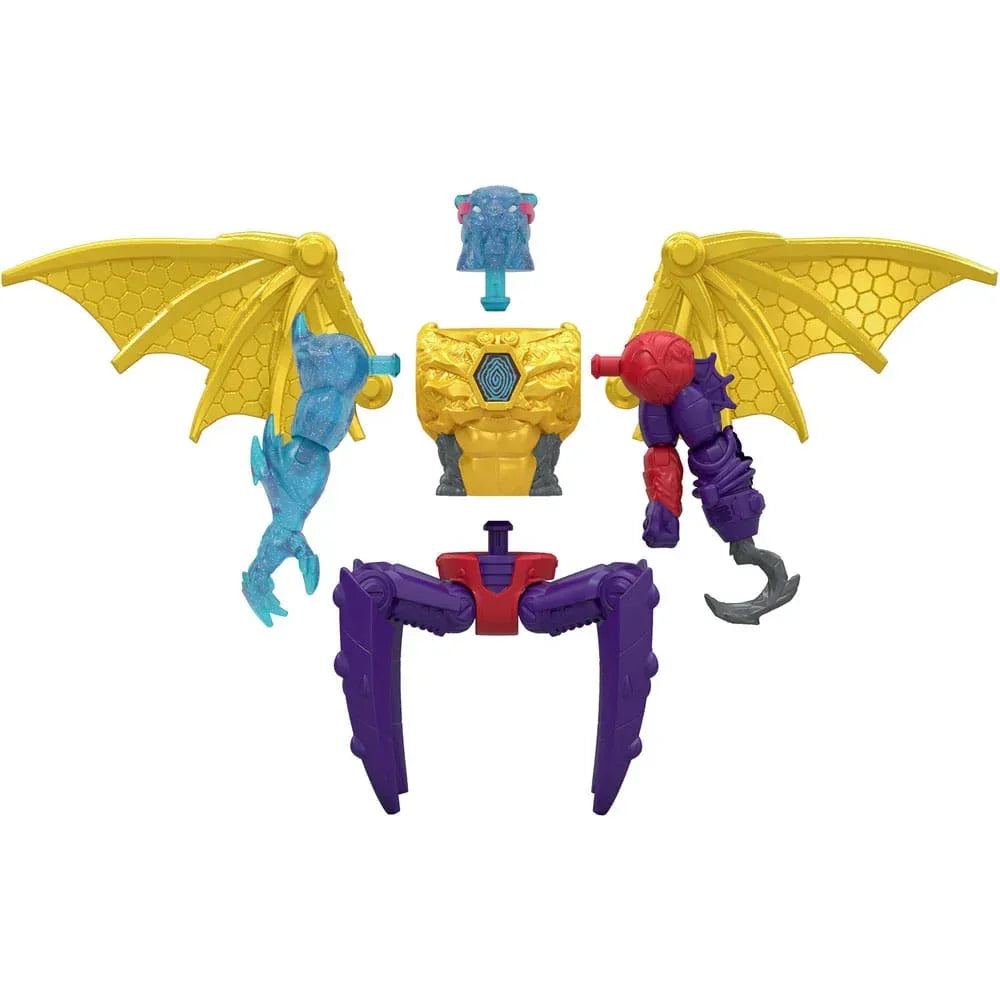 Mr. Beast Lab Hybrids Series 2 Mini Figuren 2er-Pack Spider vs Energy Panther 11 cm Moose Toys
