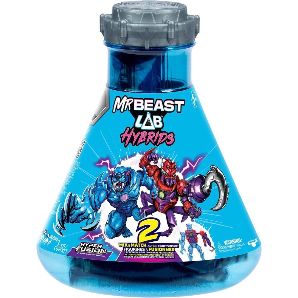 Mr. Beast Lab Hybrids Series 2 Mini Figuren 2er-Pack Spider vs Energy Panther 11 cm Moose Toys
