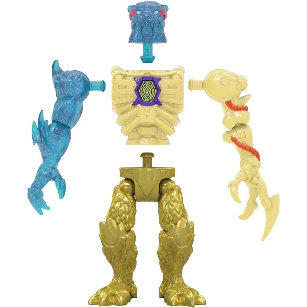 Mr. Beast Lab Hybrids Series 2 Mini Figuren 2er-Pack Lab-Bot vs Gid Skeleton 11 cm Moose Toys
