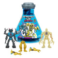 Mr. Beast Lab Hybrids Series 2 Mini Figuren 2er-Pack Lab-Bot vs Gid Skeleton 11 cm Moose Toys