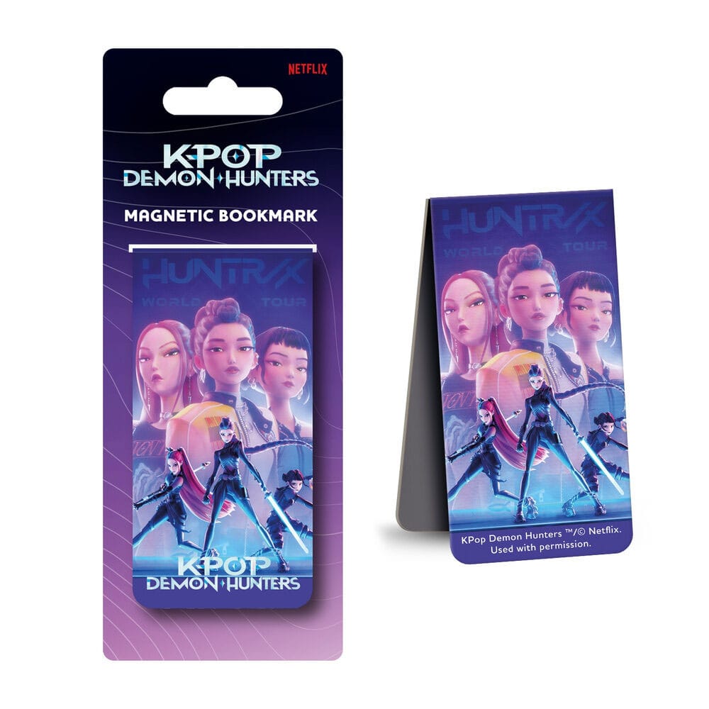 KPop Dmeon Hunters Magnetisk Bokmärke - Huntrix Magnetisk Pyramid International