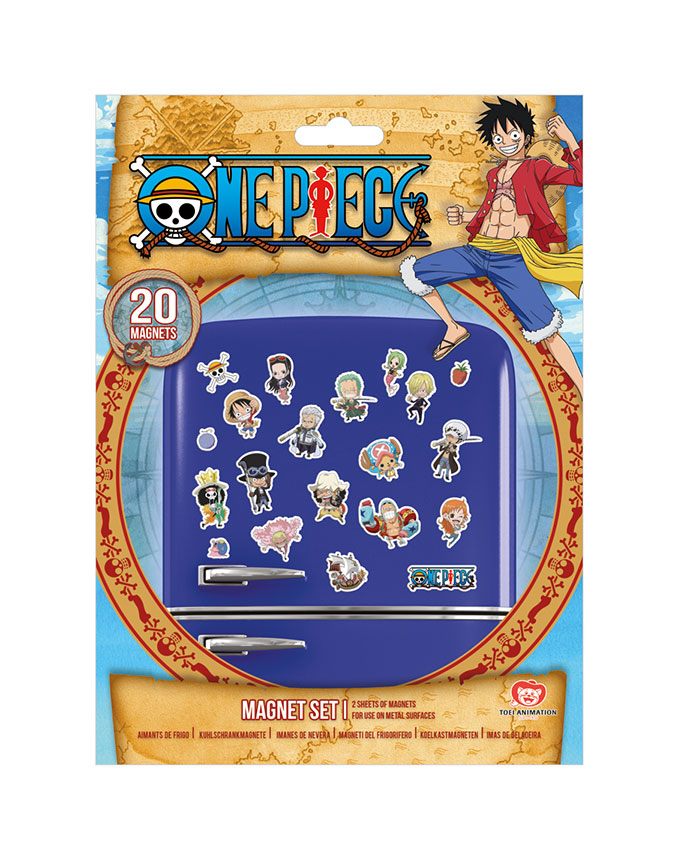 One Piece Fridge Magnets Chibi – Designa ditt kylskåp med stil Pyramid International