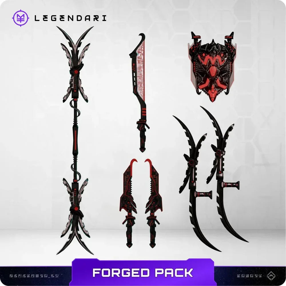 Legendari Accessory Pack: Forged Weapons Pack MetaTravelers