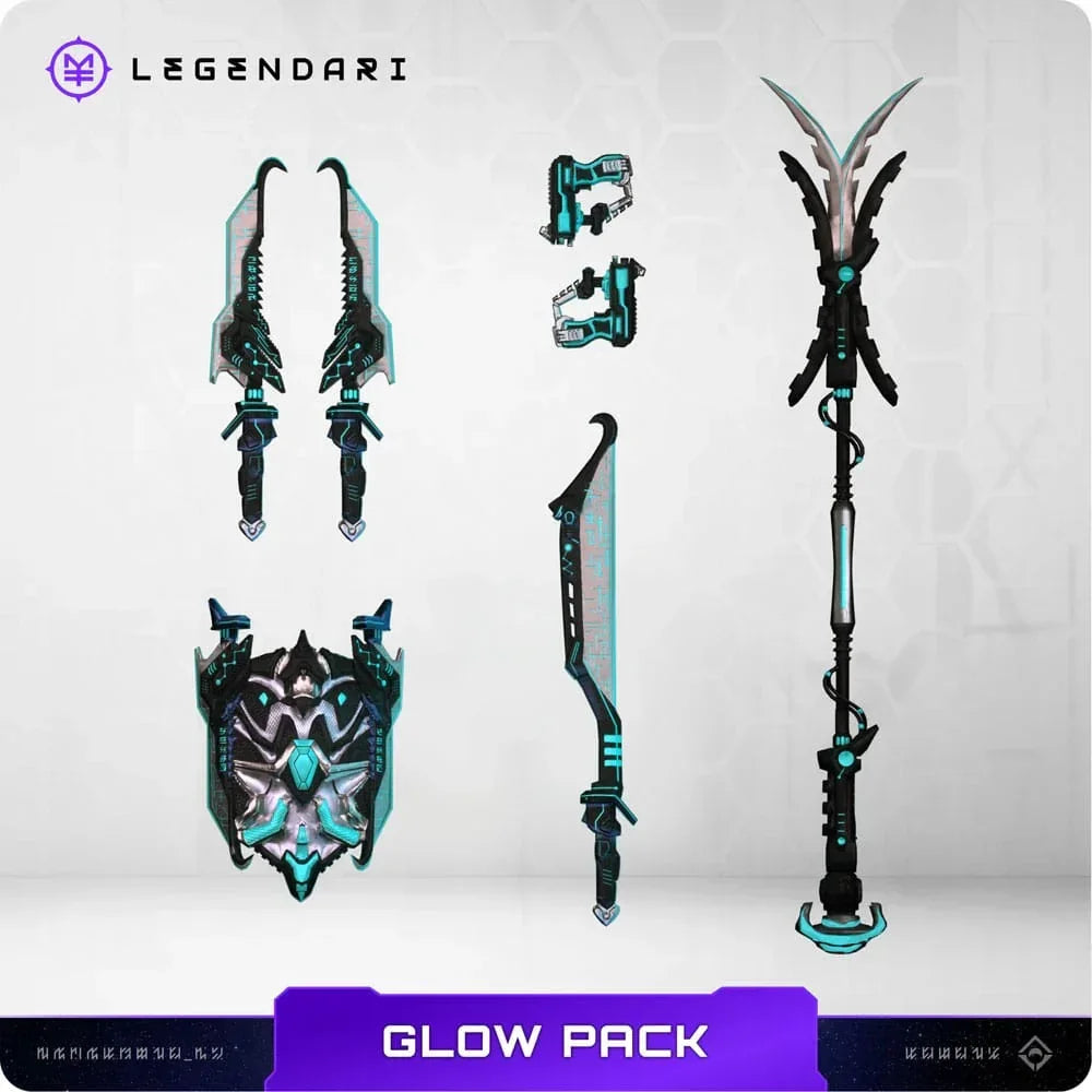 Legendari Accessory Pack Glow Weapons Pack MetaTravelers
