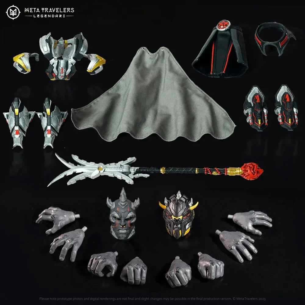 Legendari Actionfigur 1/10 Kael Darkhelm 18 cm MetaTravelers