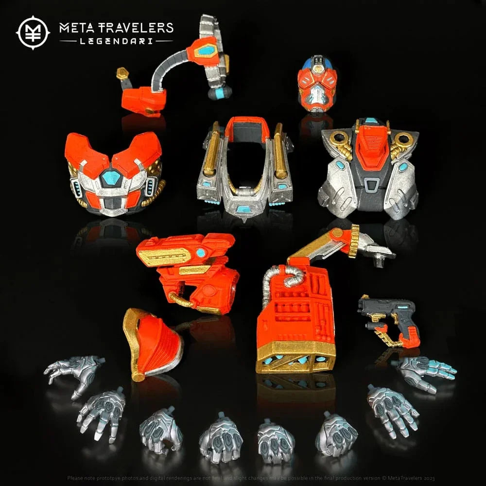 Legendari Actionfigur 1/10 Nekzus 18 cm MetaTravelers