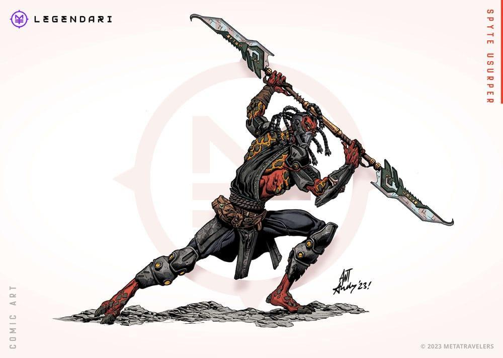 Legendari Actionfigur 1/10 Spyte Usurper 18 cm MetaTravelers