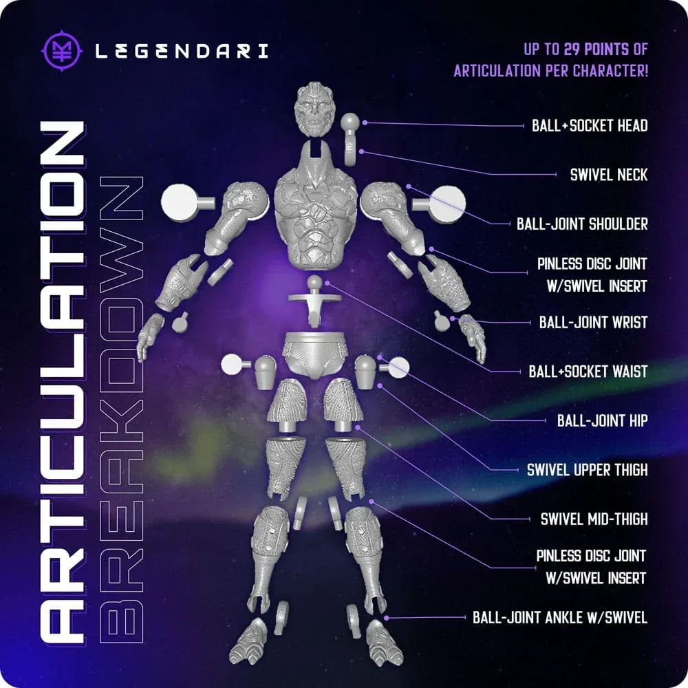 Legendari Actionfigur 1/10 Spyte Usurper 18 cm MetaTravelers