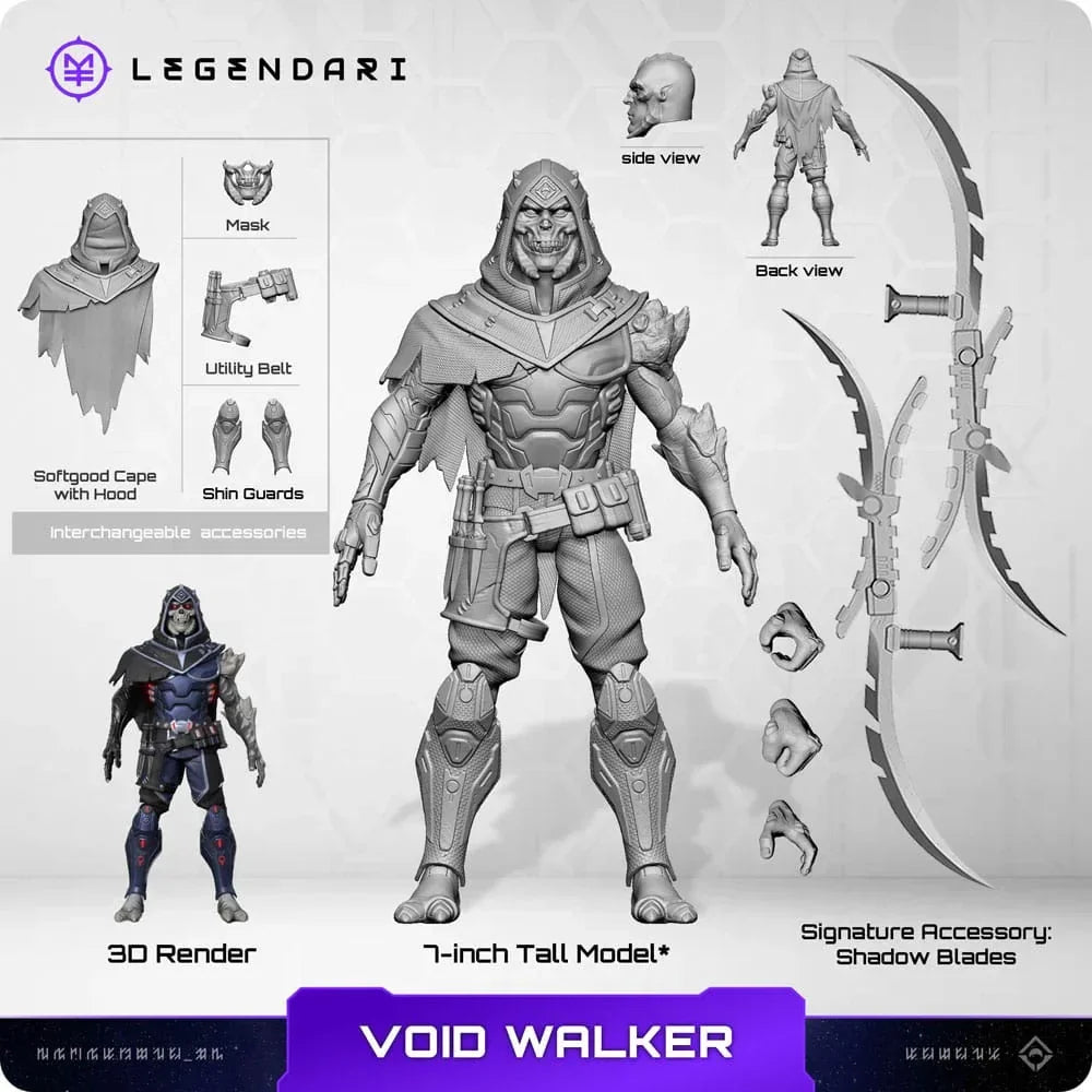 Legendari Actionfigur 1/10 Voidwalker 18 cm MetaTravelers