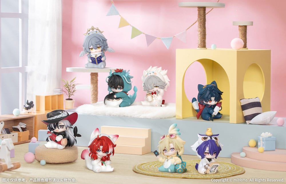 Honkai: Star Rail Mini Figurer - Boys' Dorm Series Chibi (8) Myethos