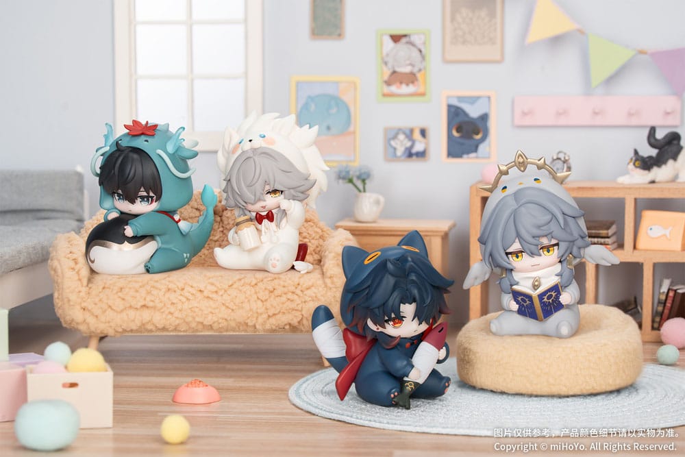 Honkai: Star Rail Mini Figurer - Boys' Dorm Series Chibi (8) Myethos