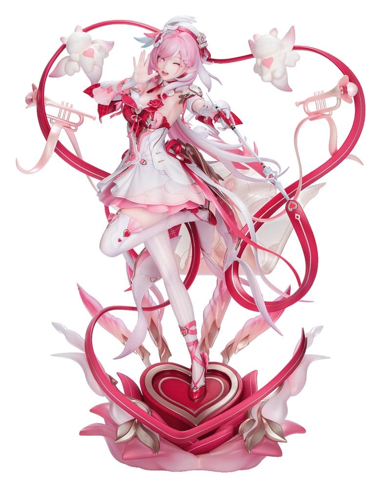 Honkai Impact 3rd PVC-figur i skala 1/7 – Elysia Hi Love Elf-version med bonus, 29 cm