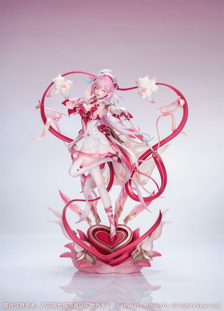 Honkai Impact 3rd PVC-figur i skala 1/7 – Elysia Hi Love Elf-version med bonus, 29 cm
