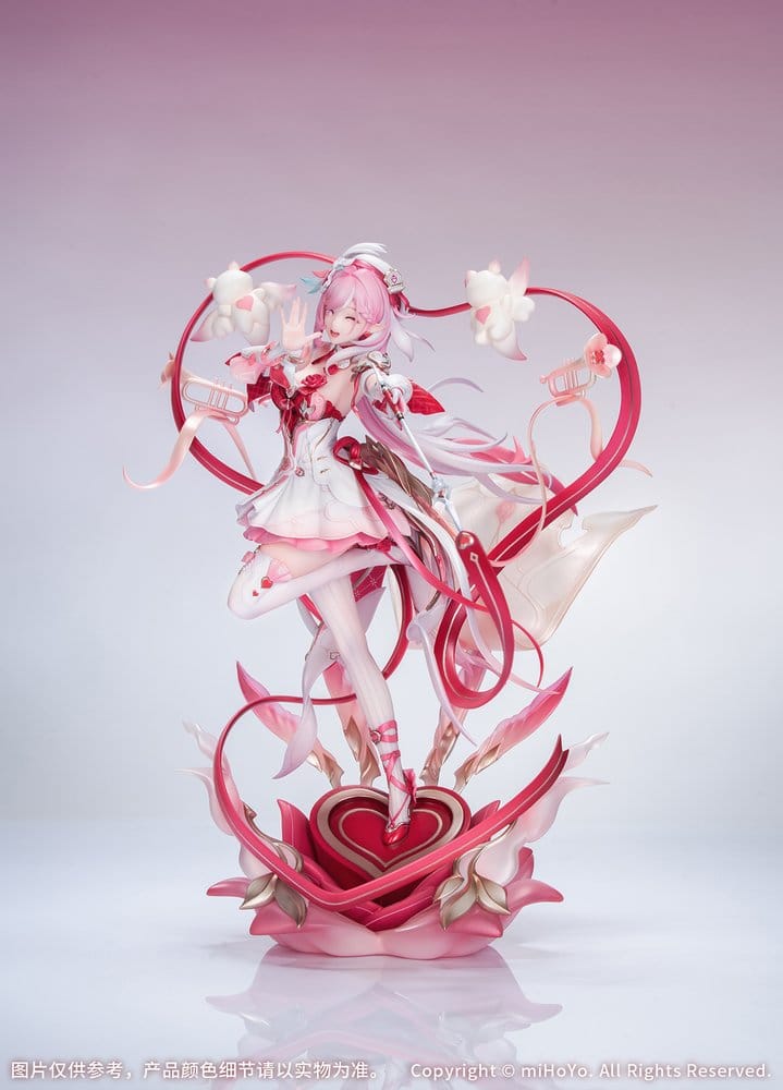 Honkai Impact 3rd PVC-figur i skala 1/7 – Elysia Hi Love Elf-version med bonus, 29 cm
