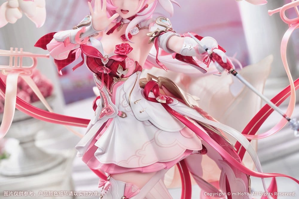 Honkai Impact 3rd PVC-figur i skala 1/7 – Elysia Hi Love Elf-version med bonus, 29 cm