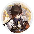 Genshin Impact Anniversary Celebration Series Pin Badge Zhongli 6th Anniversary 7 cm