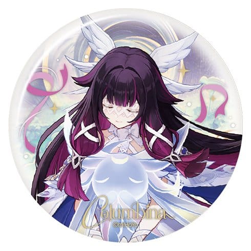 Genshin Impact Anniversary Celebration Series Pin Badge Columbina 6th Anniversary 7 cm