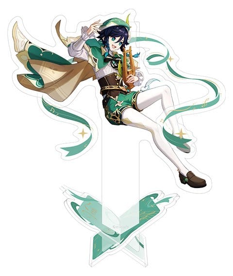Genshin Impact Anniversary Celebration Series Acrylic Standee Venti 6th Anniversary 13 cm